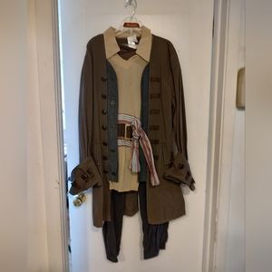 Disney's Jack Sparrow At World's End adult costume. Never worn sz M